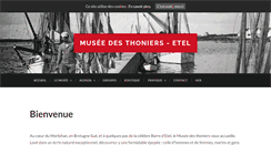 Desktop Screenshot of museedesthoniers.fr